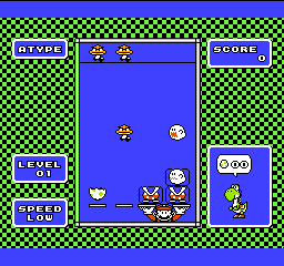 Yoshi no Tamago (Japan) In game screenshot
